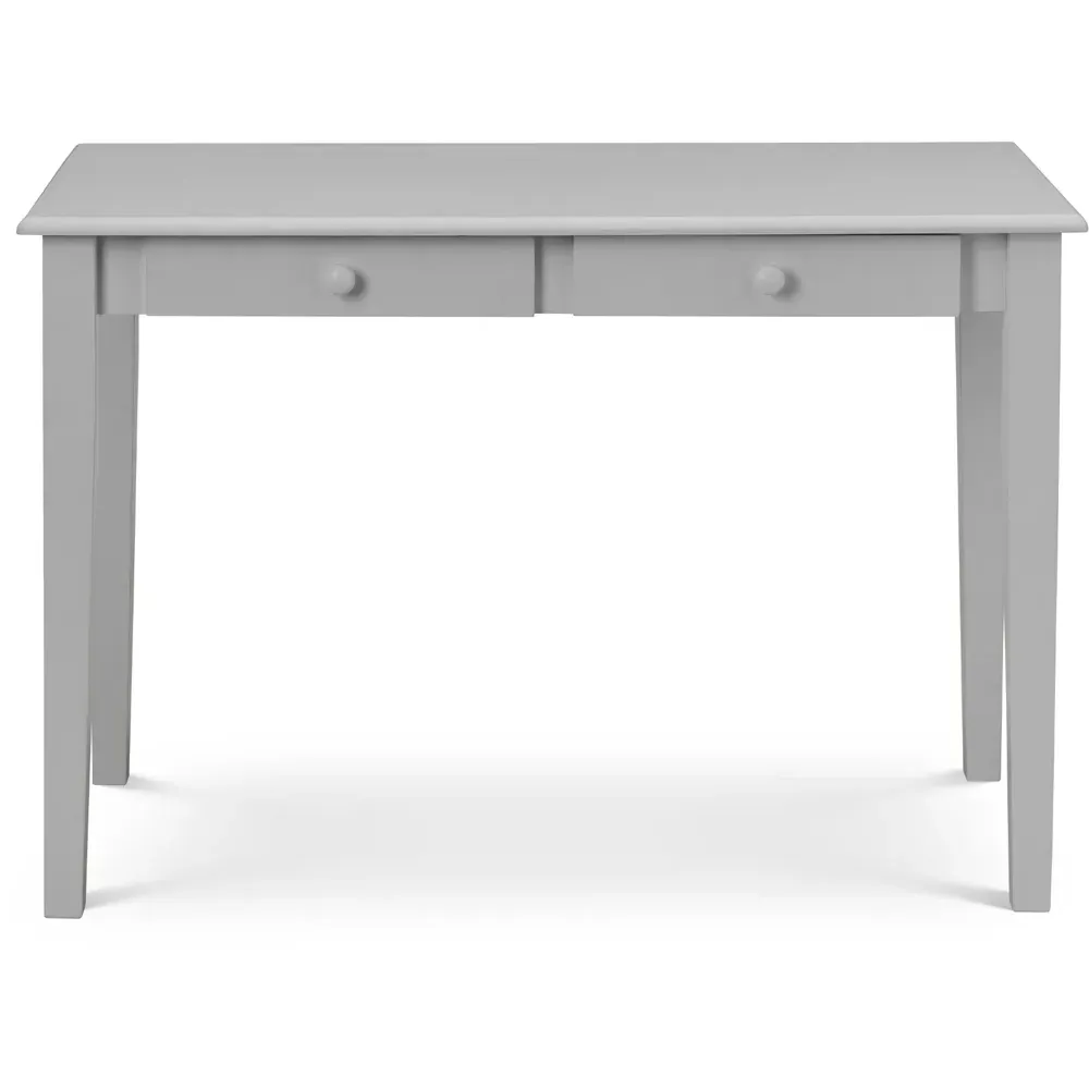 Carrington 2 Drawer Desk - Grey