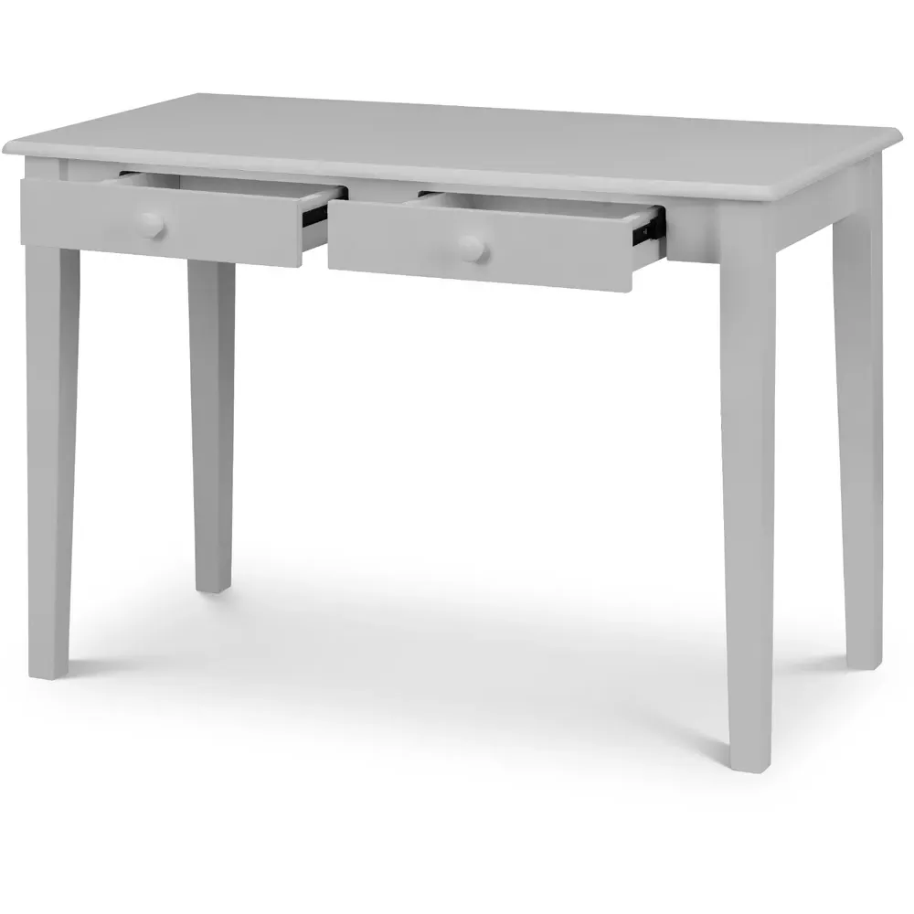Carrington 2 Drawer Desk - Grey