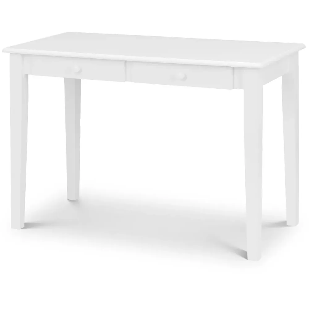 Carrington 2 Drawer Desk - White