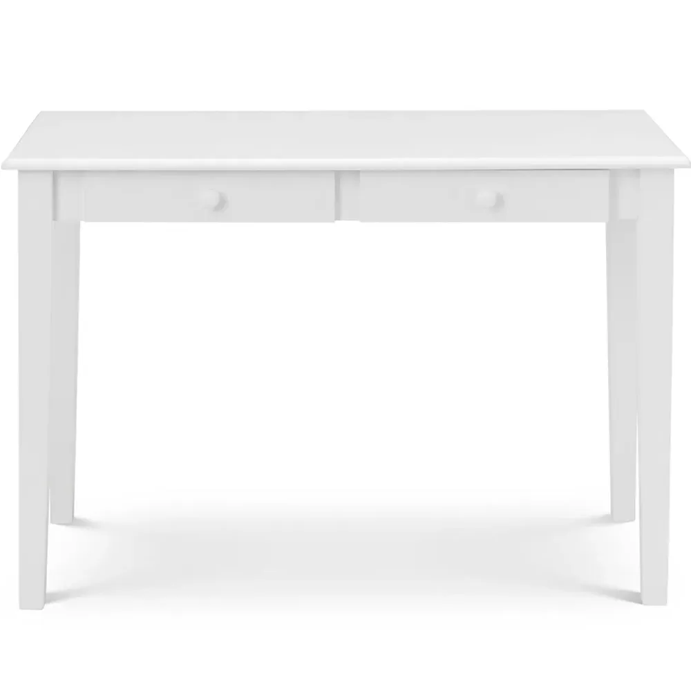 Carrington 2 Drawer Desk - White