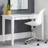 Carrington 2 Drawer Desk - White