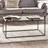 Chicago Coffee Table - Black, Smoked Glass