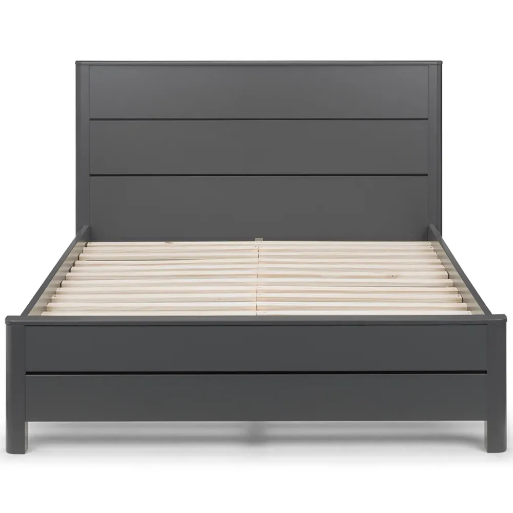 Chloe King Size Bed Frame - Grey