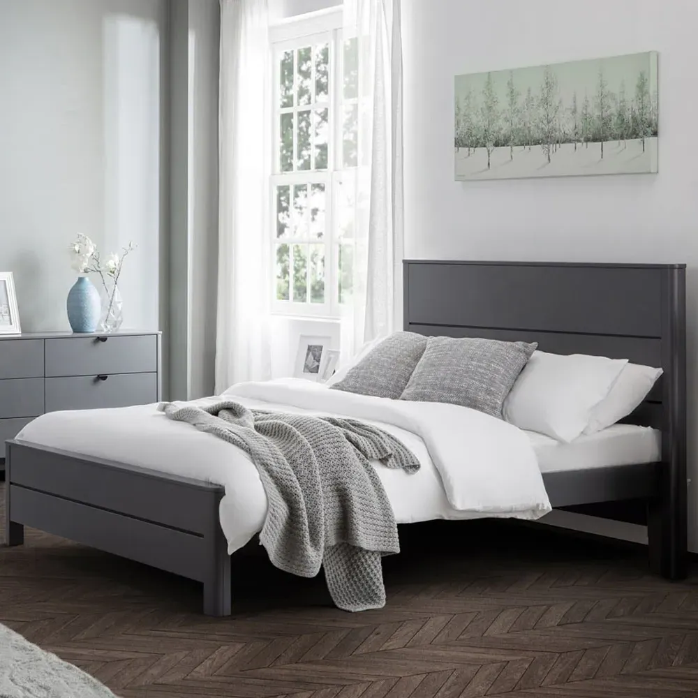 Chloe King Size Bed Frame - Grey image