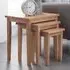 Cleo Nest of Tables Set of 3 - Natural Oak