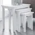 Cleo Nest of Tables Set of 3 - White