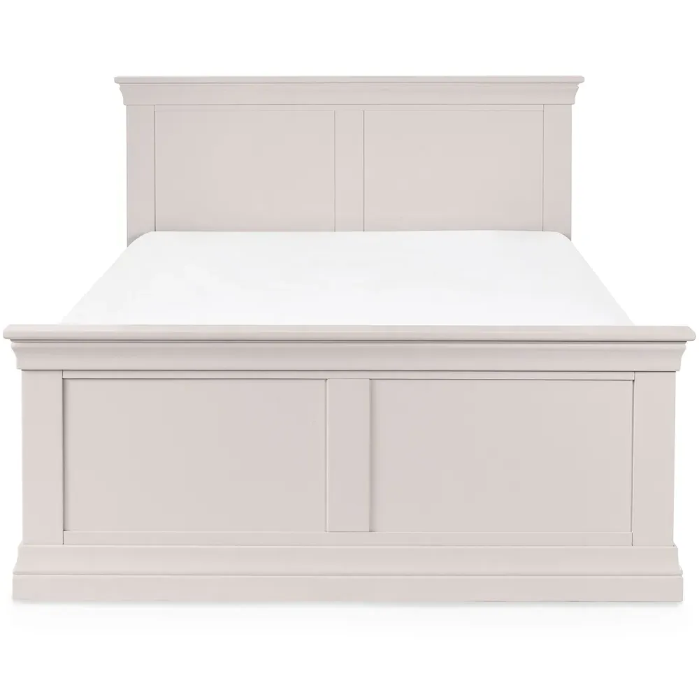 Clermont King Size Bed Frame - Grey, Pine