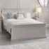 Clermont King Size Bed Frame - Grey, Pine