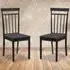 Coast Set of 2 Dining Chairs - Black