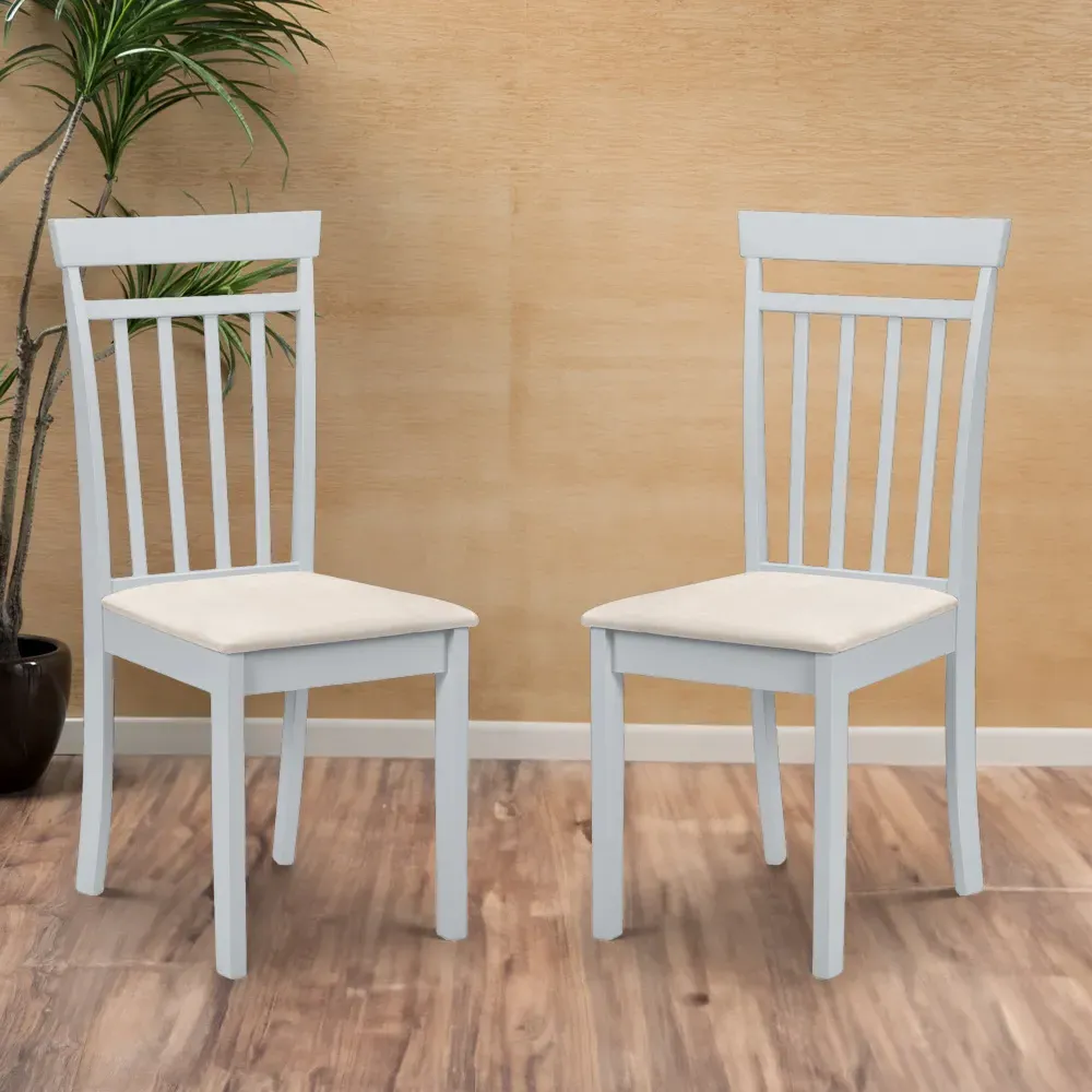 Coast Set of 2 Dining Chairs - Grey