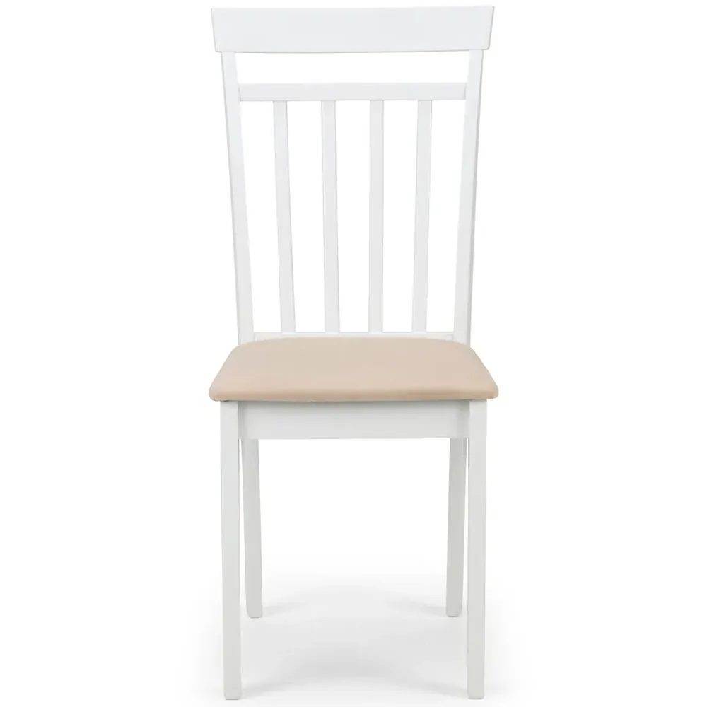 Coast Set of 2 Dining Chairs - White