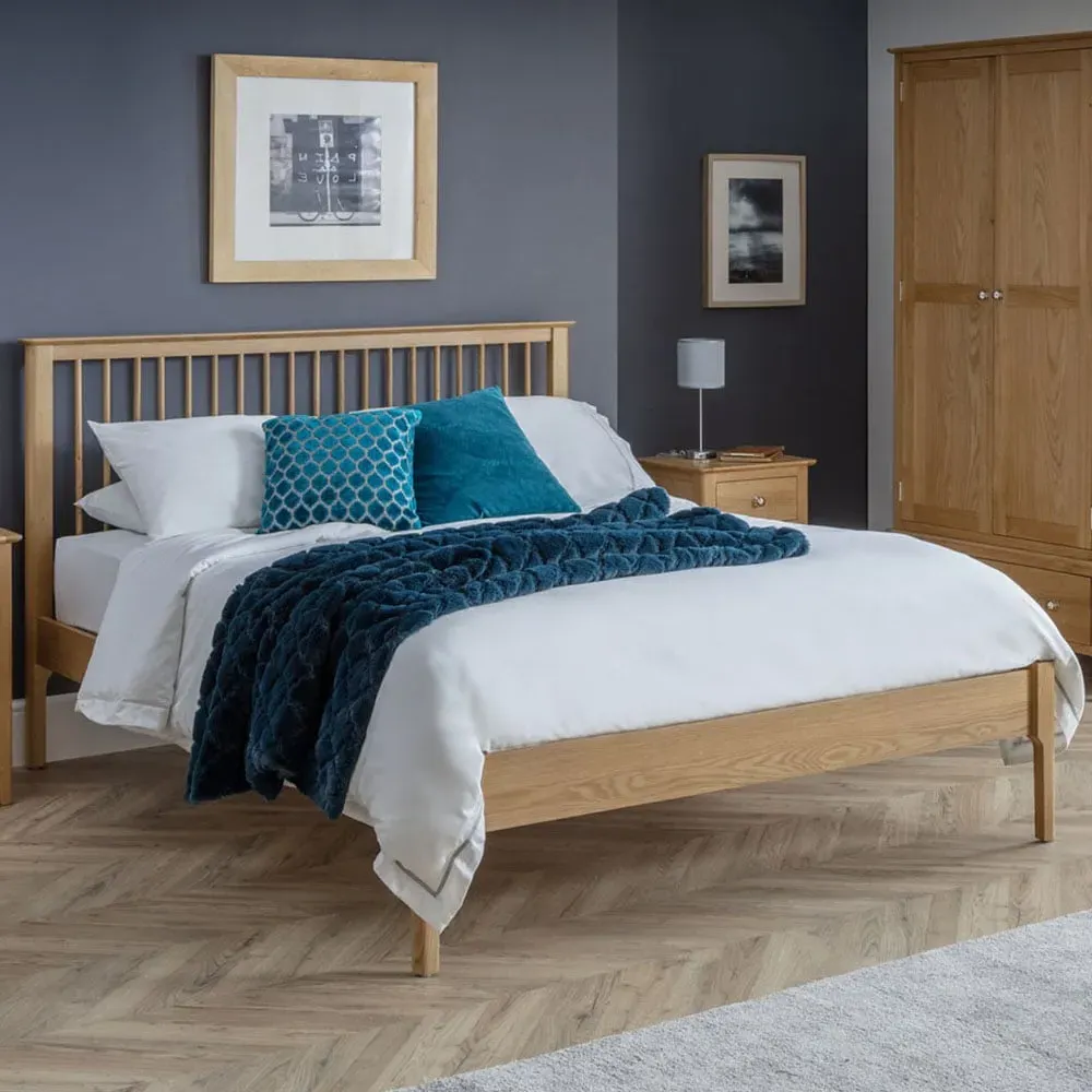 Cotswold King Size Bed Frame - Natural, Oak