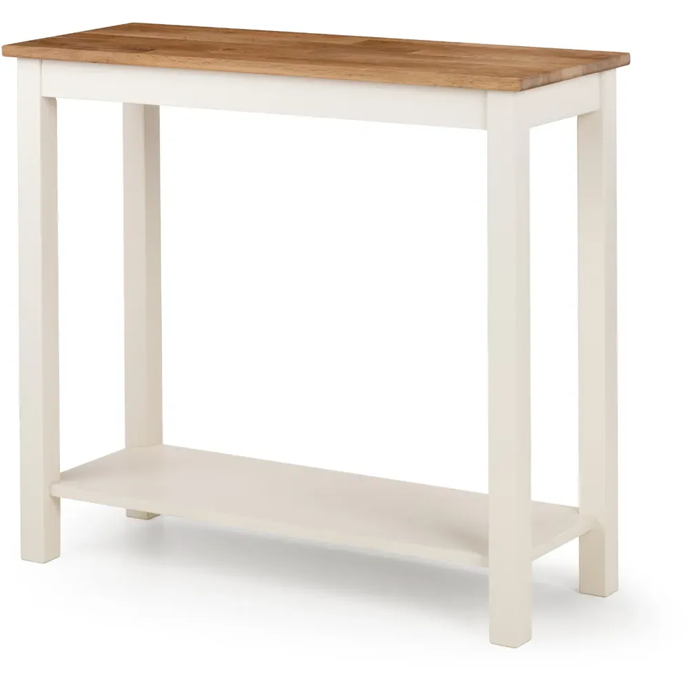 Coxmoor Console Table - Ivory, Oak