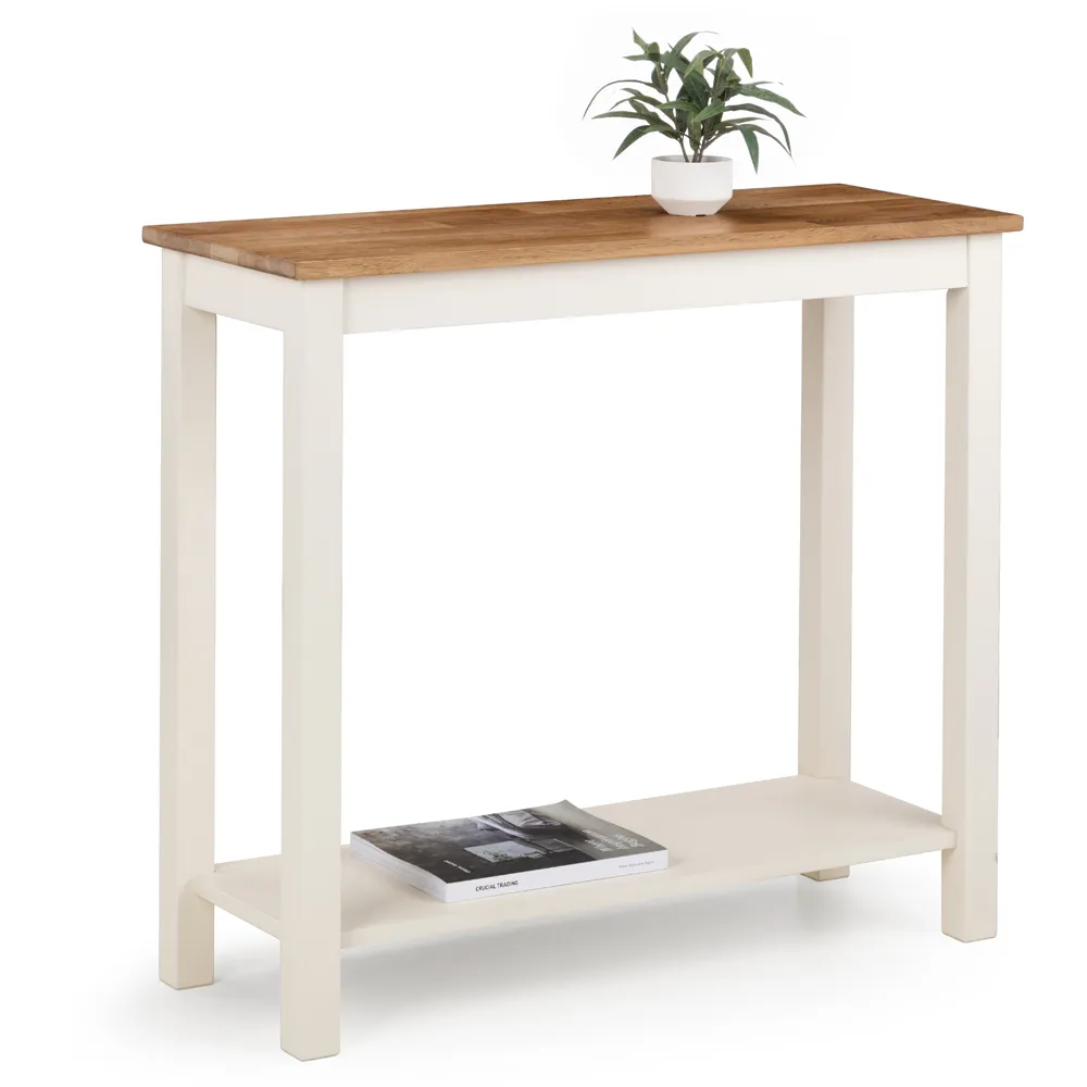 Coxmoor Console Table - Ivory, Oak