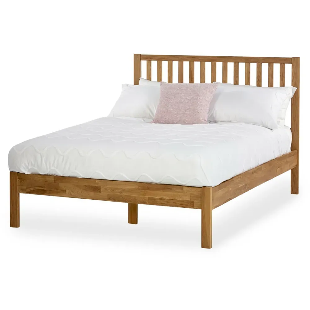 Coxmoor Double Bed Frame - Brown, Oak