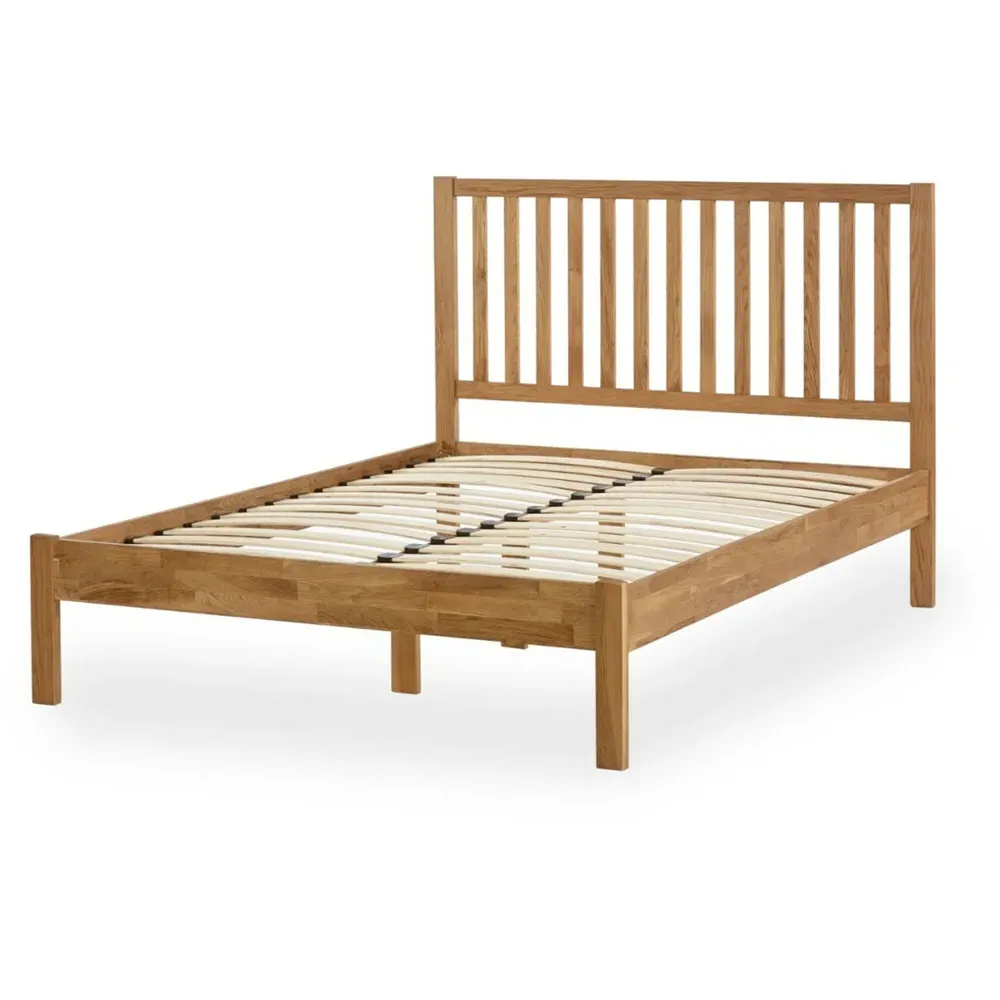 Coxmoor Double Bed Frame - Brown, Oak