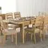 Curve 4 Seater Extending Dining Table - Oak
