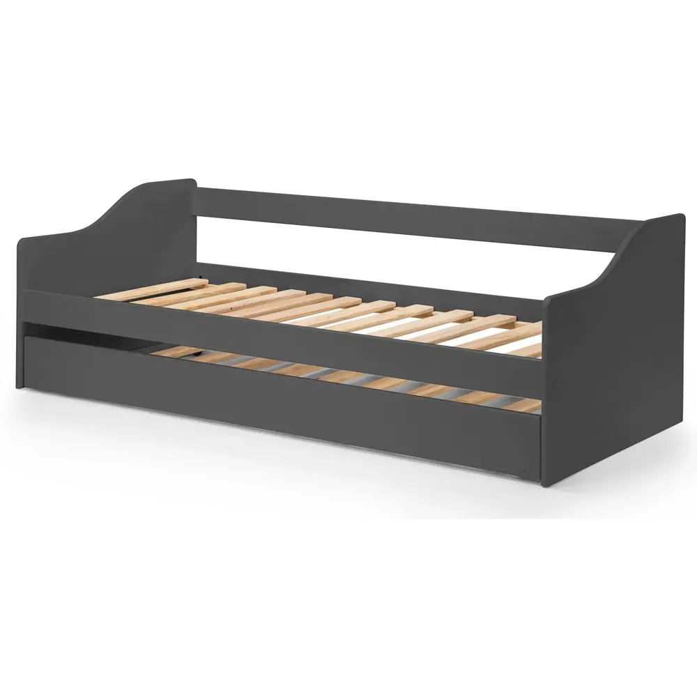 Elba Daybed with Pull-Out Bed - Anthracite