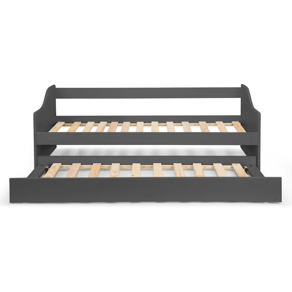 Elba Daybed with Pull-Out Bed - Anthracite