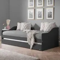 Elba Daybed with Pull-Out Bed - Anthracite
