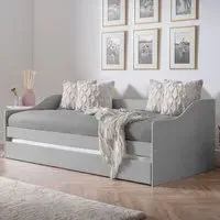 Elba Daybed with Pull-Out Bed - Grey