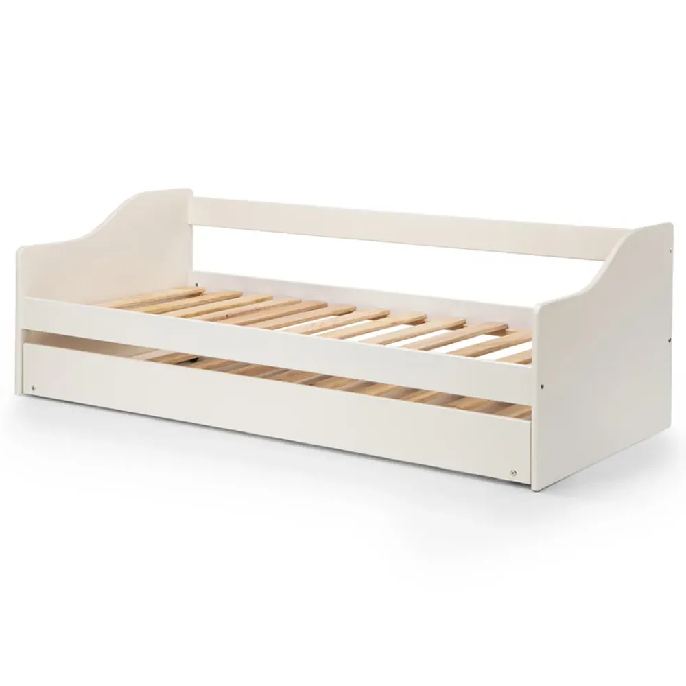 Elba Daybed with Pull-Out Bed - White