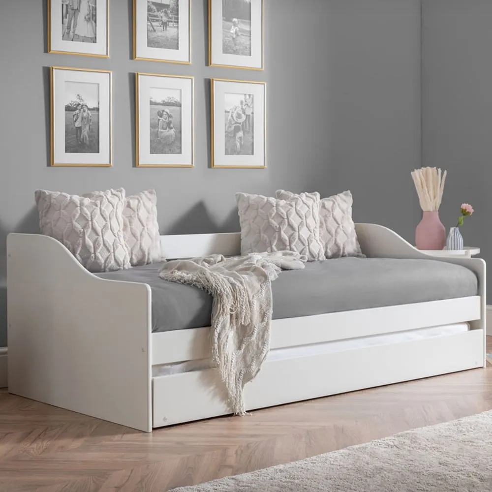 Elba Daybed with Pull-Out Bed - White