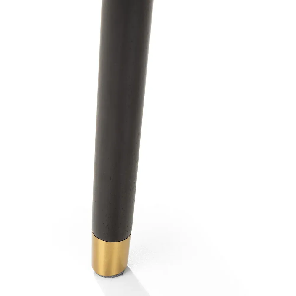 Findlay 4-Seater Square Dining Table - Black, Walnut