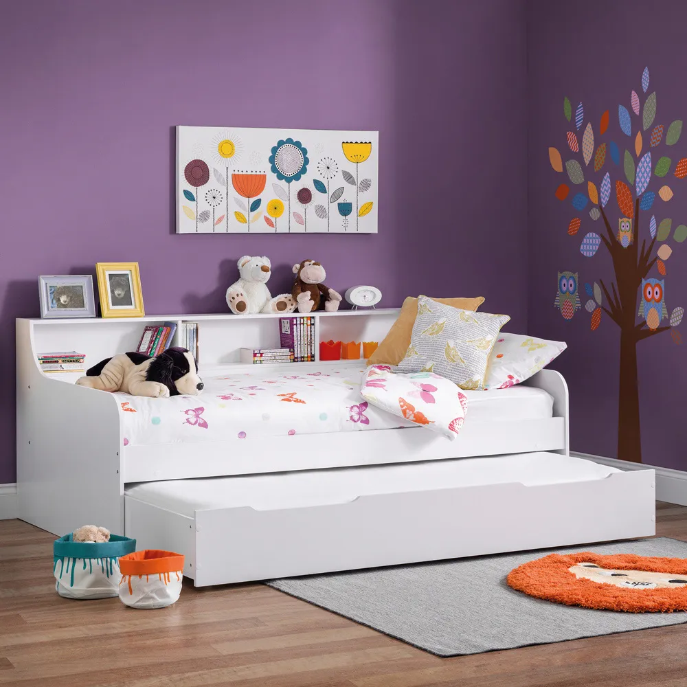 Grace Daybed with Ellie Underbed - White