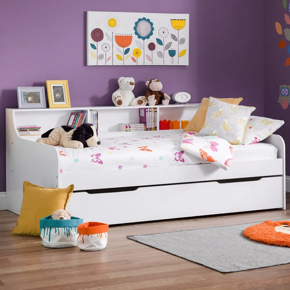 Grace Daybed with Ellie Underbed - White image