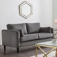 Hayward 2-Seater Sofa - Grey, Chenille