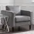 Hayward Chair - Grey, Chenille