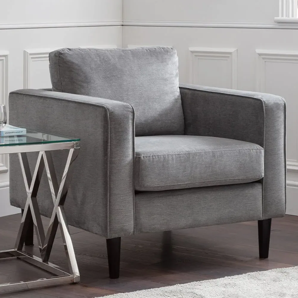 Hayward Chair - Grey, Chenille image