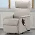 Helena Riser Recliner Chair - Pebble, Faux Leather