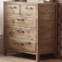 Heritage 5 Drawer Chest of Drawers - Brown