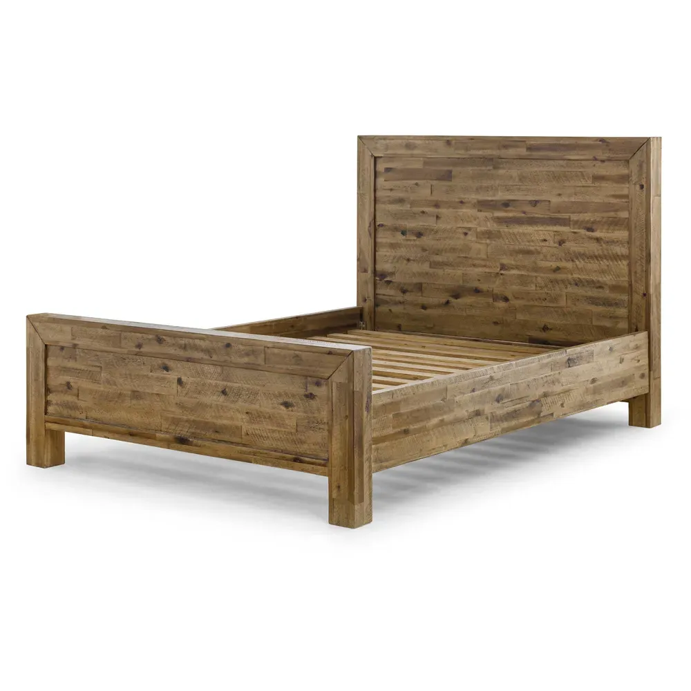 Hoxton Super King Bed Frame - Rustic Oak