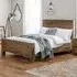 Hoxton Super King Bed Frame - Rustic Oak