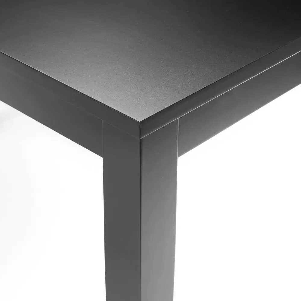 Hudson 4-Seater Dining Table - Black