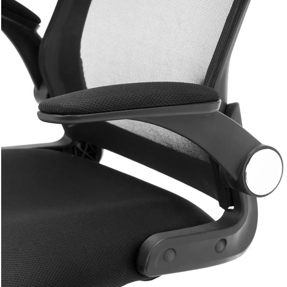 Imola Mesh Swivel Office Chair - Black