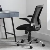 Imola Mesh Swivel Office Chair - Black