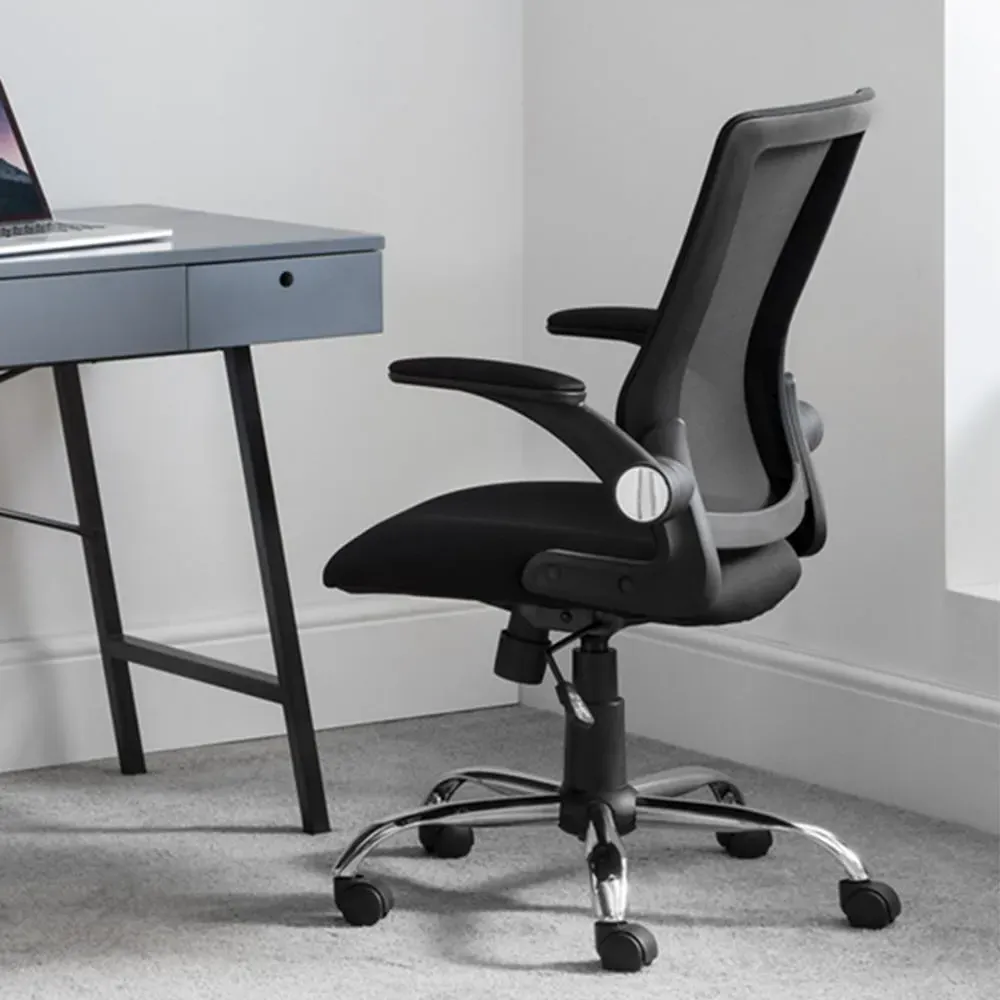 Imola Mesh Swivel Office Chair - Black image