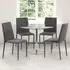 Jazz Fabric Chairs Set of 4 - Slate Grey
