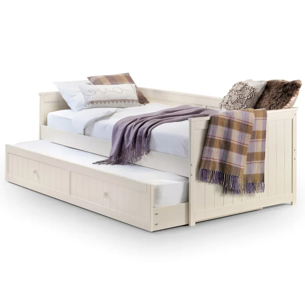 Jessica Day Bed with Underbed - Stone White