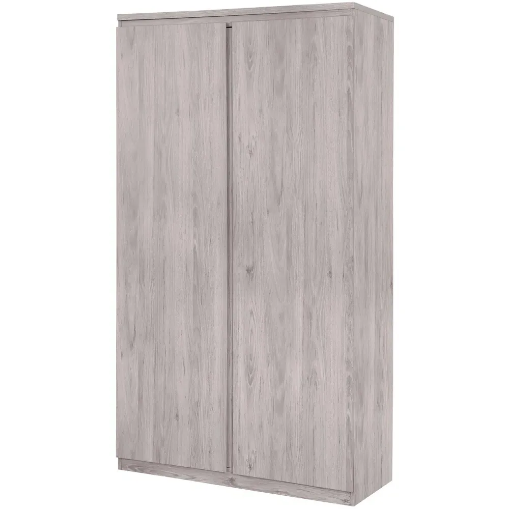 Jupiter 2 Door Wardrobe - Grey Oak