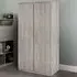 Jupiter 2 Door Wardrobe - Grey Oak