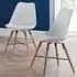 Kari Set of 2 Dining Chairs - White, PU