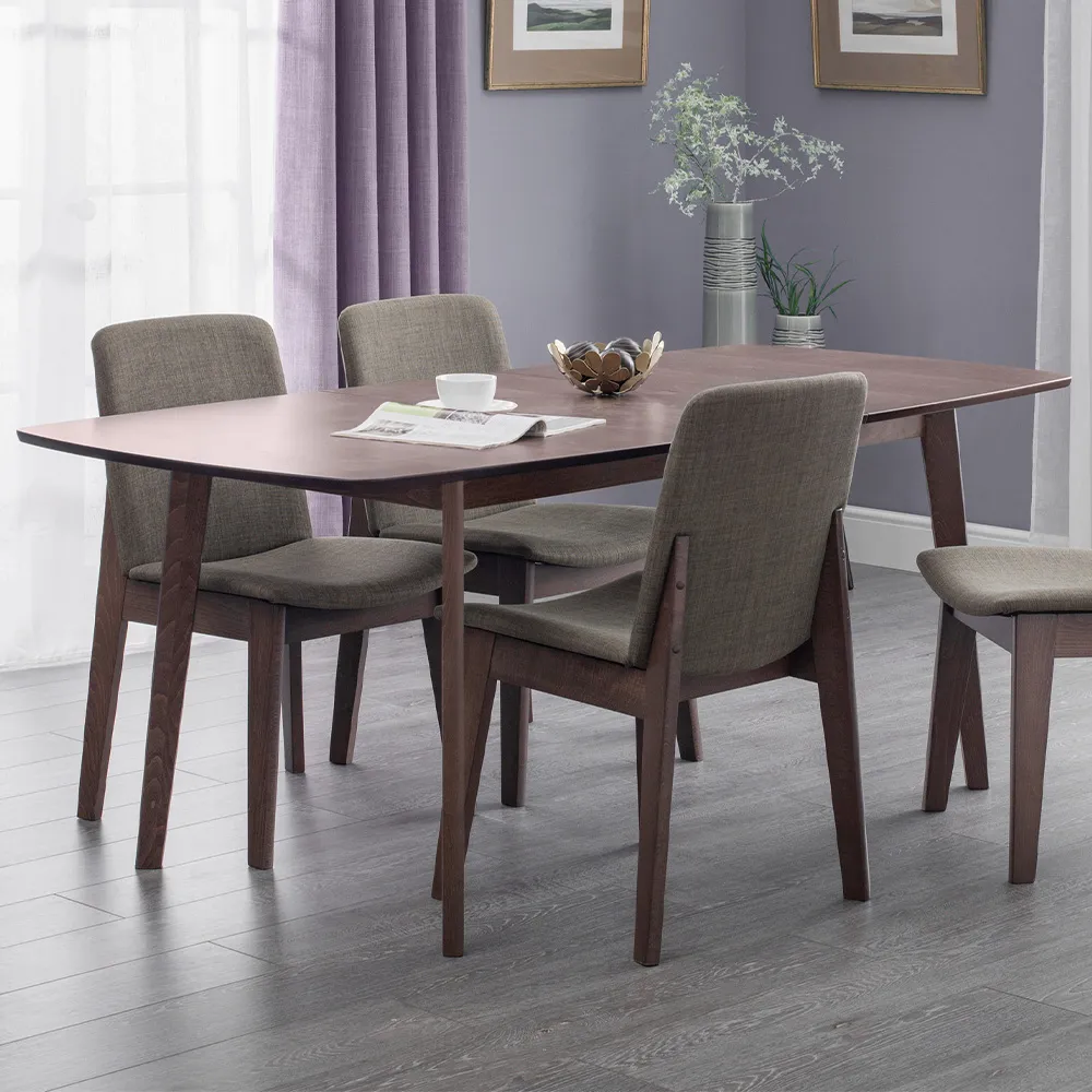 Kensington 6-Seater Extendable Dining Table - Walnut image