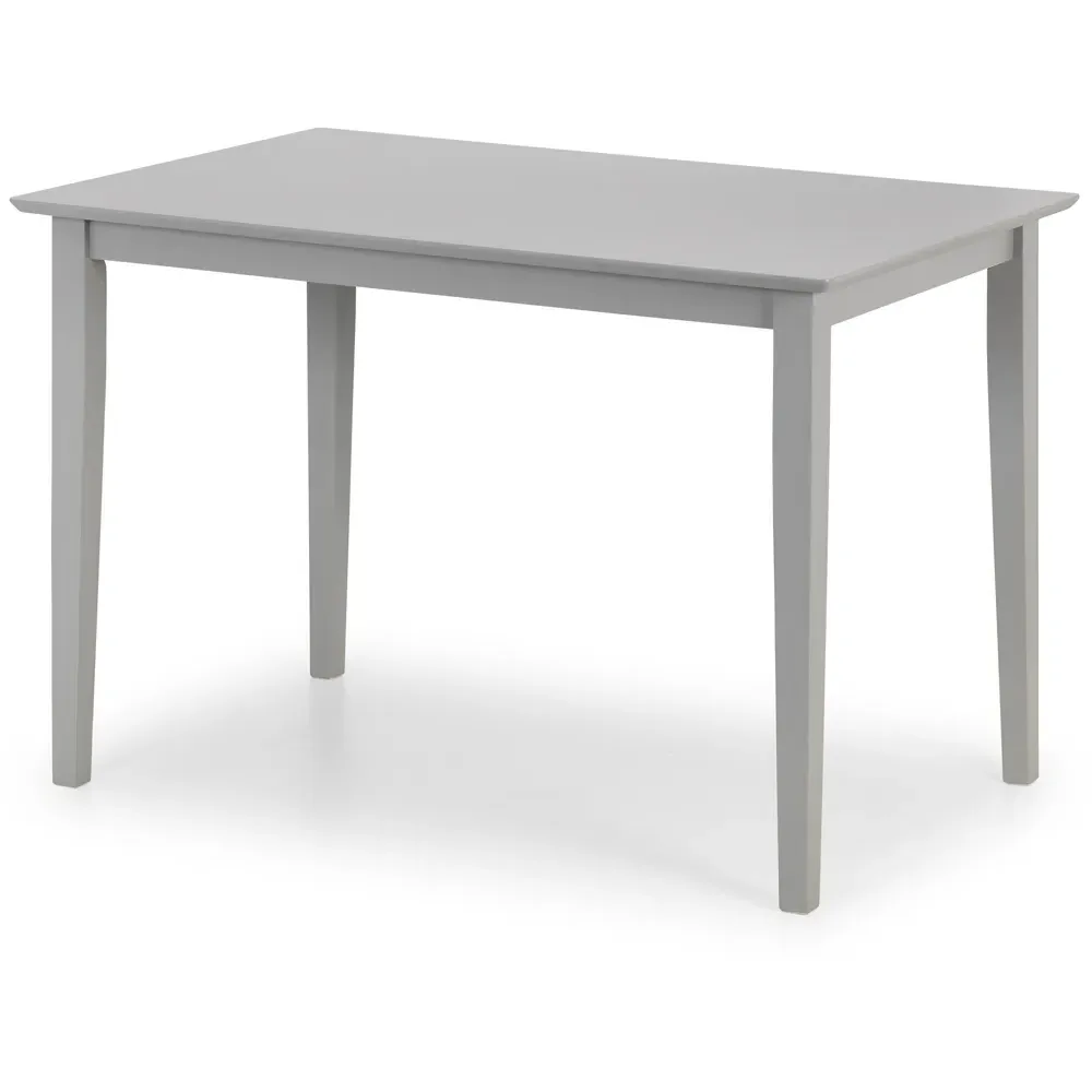 Kobe 4-Seater Rectangular Dining Table - Grey