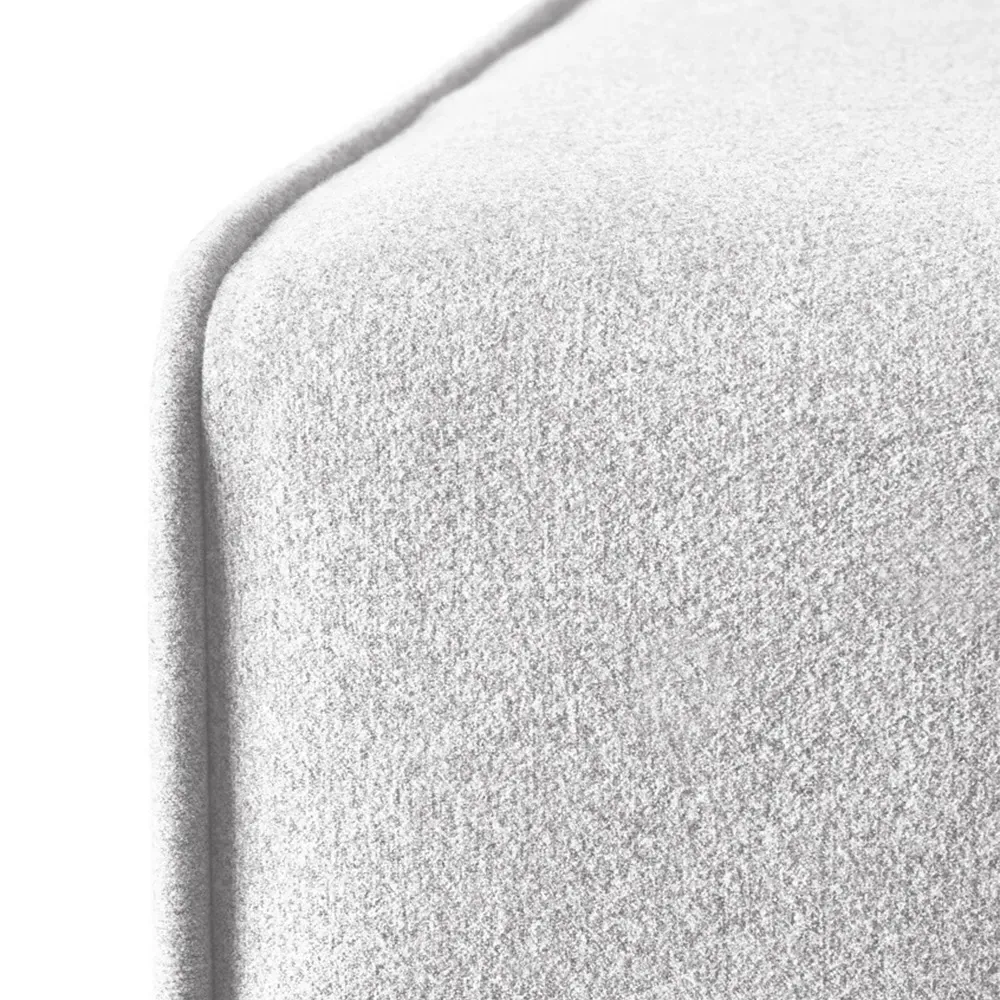 Lago 2-Seater Combination Sofa - Grey, Linen