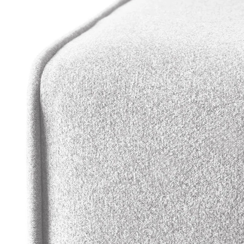 Lago 3-Seater Combination Sofa - Grey, Linen